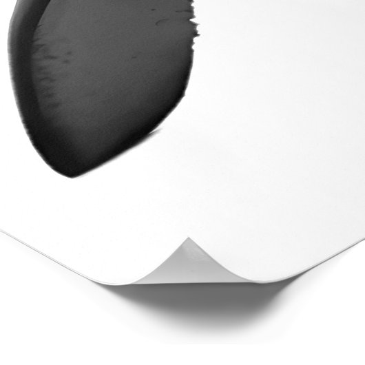 ホワモダンイ素晴らしトサメポートレート ポスター (角)