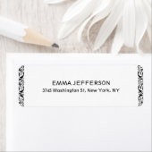 ホワモダンスタイリッシュイトトレンディーユニークフローラ ラベル (インサイチュ)