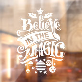 ホワ信じイトクリスマス魔法で ウィンドウサイン (シート2)