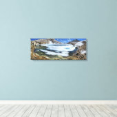 ホワ凍っていイトベア湖 – シエラ キャンバスプリント (インサイチュ (ウッドフロア))