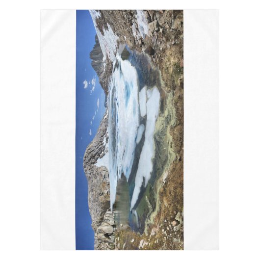 ホワ凍っていイトベア湖 – シエラ テーブルクロス (正面)