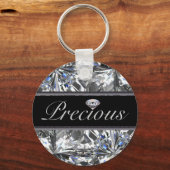 ホワ大切イトジェムデザイン キーホルダー (正面)