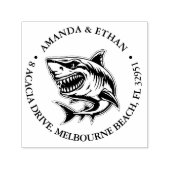 ホワ怒イトシャークテーマ セルフインキングスタンプ (デザイン)