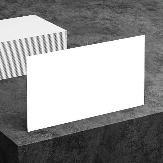 ホワ空白のイト向け名刺2枚 名刺