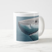 ホワ素晴らしイトシャーク専門マグカップ – フィン&コーヒー ジャンボコーヒーマグカップ (正面右)