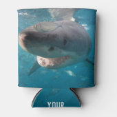 ホワ素晴らしイトシャーク水中クール閉じる 缶クーラー (正面)