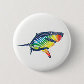 ホワ素晴らしイトシャーク 缶バッジ (正面)