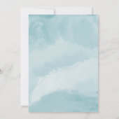 ホワ素晴らしイトシャークJawsomeチャイルド誕生日 招待状 (裏面)