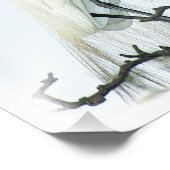 ホワ素晴らしイトヘロンポートレート フォトプリント            (角)