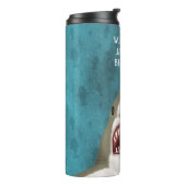 ホワ素晴らしメおもしろいヤクソウフィッシュビーチ名 タンブラー (回転左)