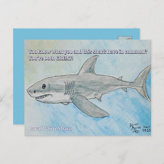 ホワ素晴らしメ ポストカード (正面/裏面)