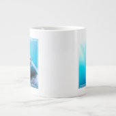 ホワ素晴らしメ |南アフリカ ジャンボコーヒーマグカップ (正面)