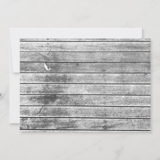 ホワ素朴イトシャンパンフラワーズ引っ越し祝いパーティーパーティー 招待状 (裏面)