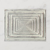 ホワ素朴イトフレーム&チョーク結婚ボード エンクロージャーカード (裏面)