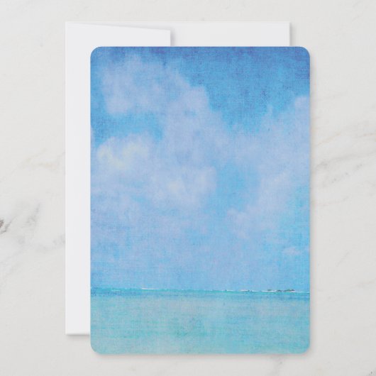 ホワ航海のイトハウス結婚ズ 招待状 (裏面)