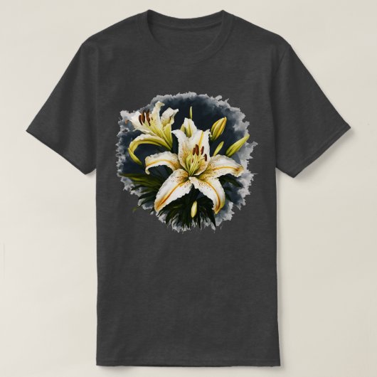 ホワ芸術的イトライズベクトルデザイン Tシャツ (デザイン正面)