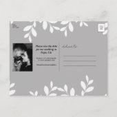 ホワ離れイモダントボタニカル保存日 案内ポストカード (裏面)