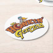 ホンキンゲーザーズバーコースター ラウンドペーパーコースター (アングル)