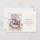 ホンクスポンクスグ不気味ースハロウィーン サンキューカード (正面)