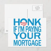 ホンク反オバマ ポストカード (正面/裏面)