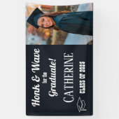 ホンク&ウェーブ卒業写真 横断幕 (縦)