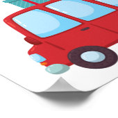 ホンク!私の誕生日パーティードライブのサイン ポスター (角)