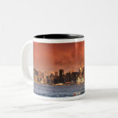 ホンコンハーバーアットサンセット ツートーンマグカップ (正面左)