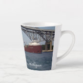 ホンジェイムズL.オバースターポートヒューロンラテマグカップ カフェラテマグ (右)