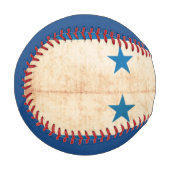 ホンジュグランジラス国旗 野球ボール (正面左)