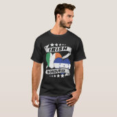 ホンジュラスとアイルランド国旗 Tシャツ (正面フル)