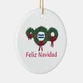 ホンジュラスのクリスマス2 セラミックオーナメント (右)