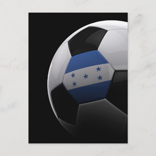 ホンジュラスのサッカー ポストカード (正面)