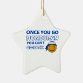 ホンジュラスのデザイン セラミックオーナメント (右)