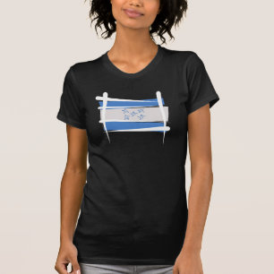 ホンジュラスのブラシの旗 Tシャツ