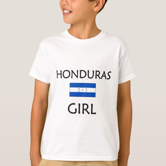 ホンジュラスの女の子 Tシャツ (正面)