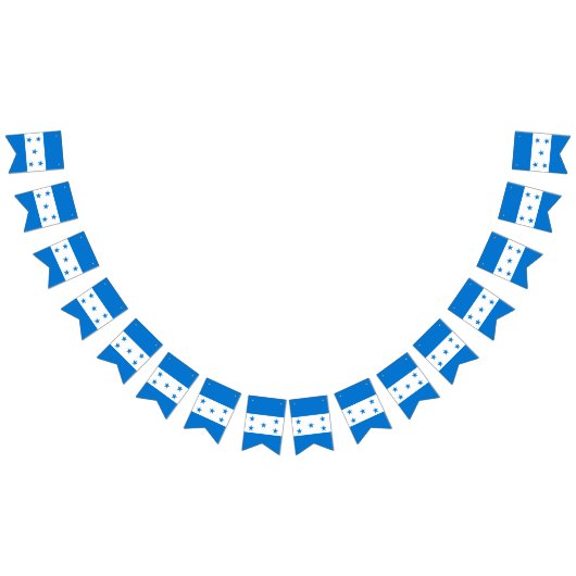 ホンジュラスの旗 バンティングフラッグ (全)