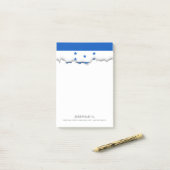 ホンジュラスの旗 ポストイット (デスク上)