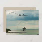 ホンジュラスの素晴らしい水の注ぎ口 ポストカード (正面/裏面)