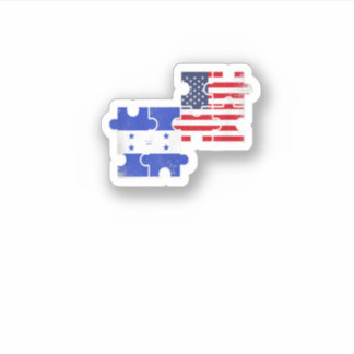 ホンジュラスアメリカヴィンテージホンジュラスアメリカ国旗 シール