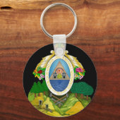 ホンジュラスエンブレム キーホルダー (正面)