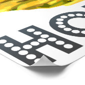 ホンジュラスコートオブアームズ ポスター (角)