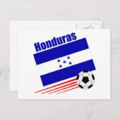 ホンジュラスサッカーチーム ポストカード (正面/裏面)