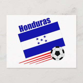 ホンジュラスサッカーチーム ポストカード