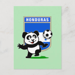 ホンジュラスサッカーパンダ ポストカード