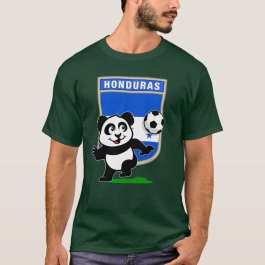 ホンジュラスサッカーパンダ Tシャツ (正面)