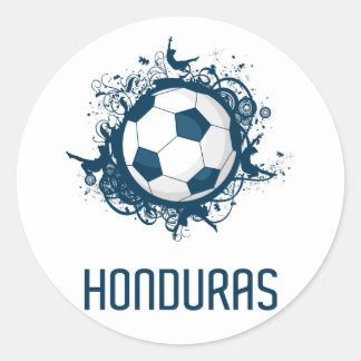 ホンジュラスサッカー ラウンドシール