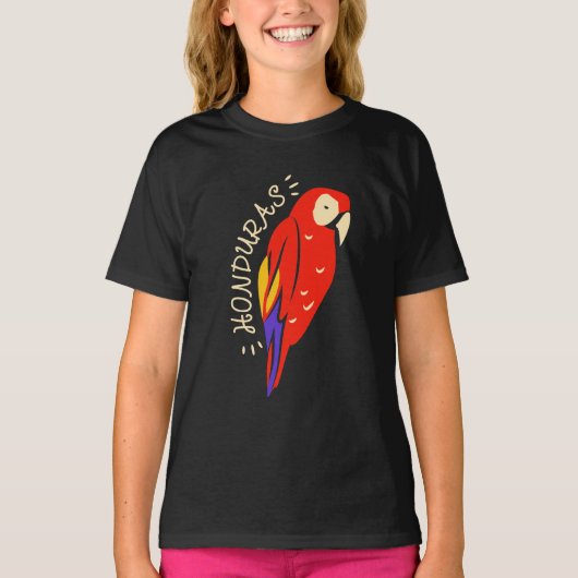 ホンジュラスパロット Tシャツ (正面)