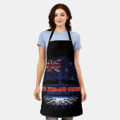 ホンジュラスホンジュラスニュージーランドツリー エプロン (着用した状態)