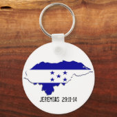 ホンジュラスミッションエレミアス29:11-14 キーホルダー (正面)