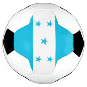 ホンジュラス国旗で愛国的なサッカーボール サッカーボール (回転)